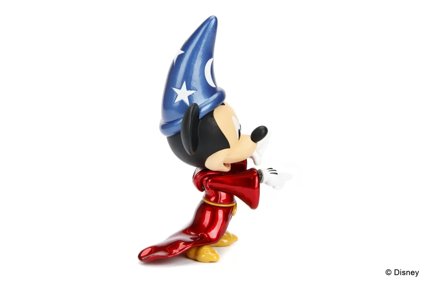 JADA FIGURINA METALICA MICKEY MOUSE IN COSTUM SORCERER 15CM - imagine 6