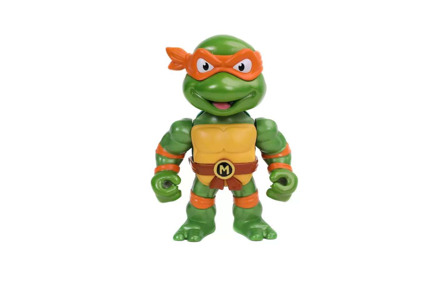 FIGURINA METALICA TESTOASELE NINJA MICHELANGELO - imagine 6