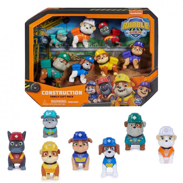 PATRULA CATELUSILOR RUBBLE SI ECHIPA PACHET CADOU - imagine 6