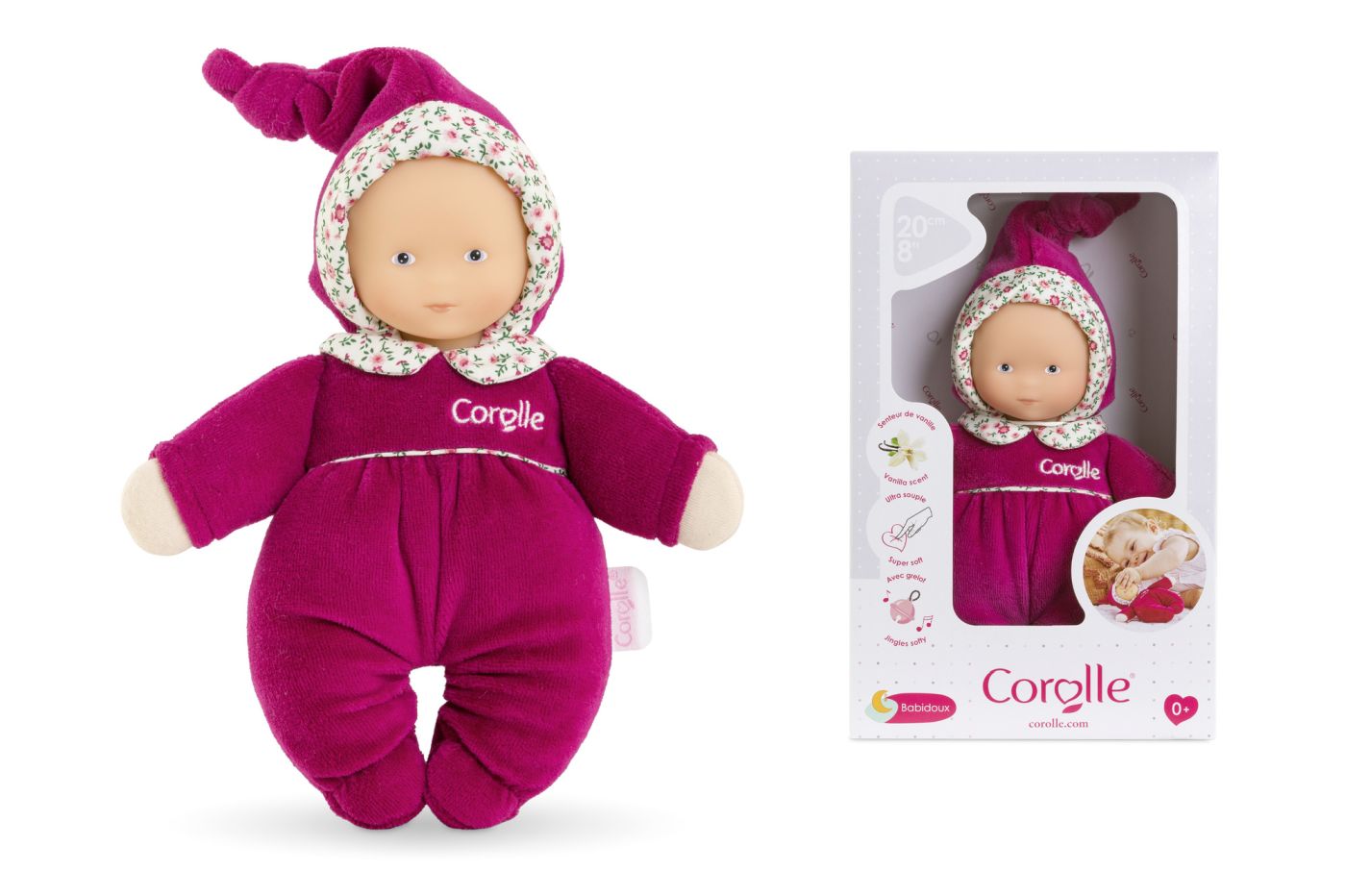 COROLLE MDC BEBELUS DE PLUS BABIDOUX 20CM - imagine 5