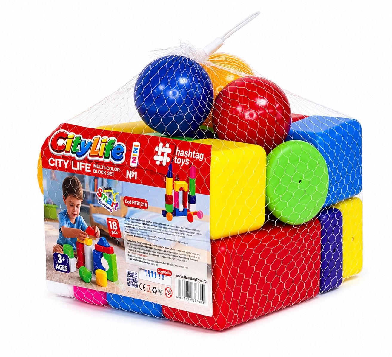 SET CONSTRUCTII CITY LIFE MINI 1 PLASA - imagine 6