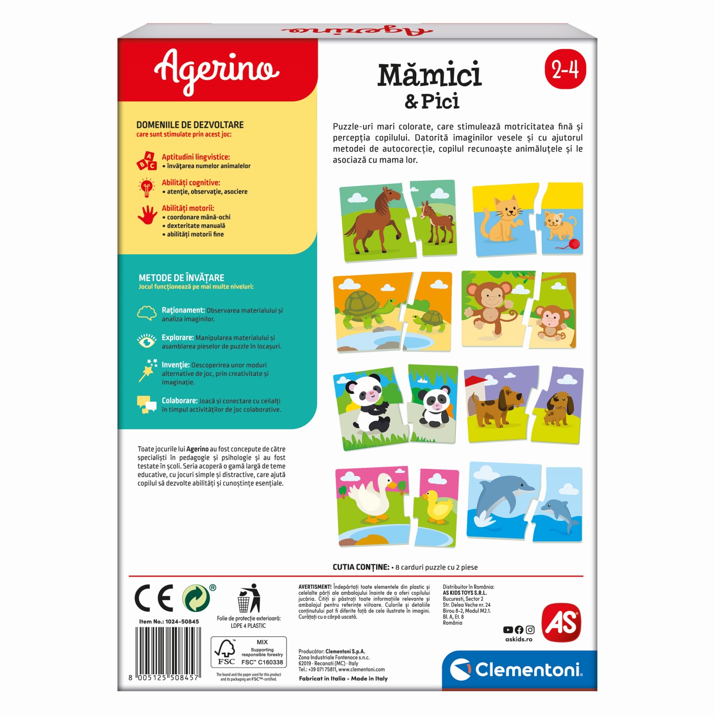AGERINO JOC EDUCATIV MAMICI SI PICI - imagine 7
