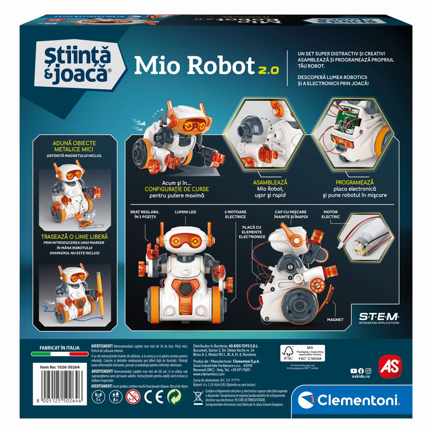 STIINTA SI JOACA ROBOTICS ROBOTUL MIO 2.0 - imagine 7