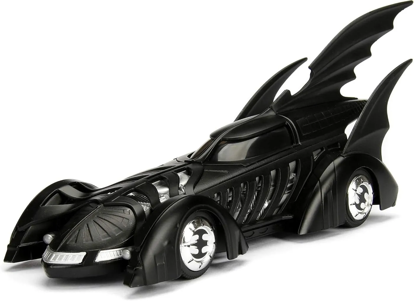 JADA DC SET BATMAN FOREVER FIGURINA BATMAN SI MASINUTA METALICA BATMOBILE SCARA 1 LA 24 - imagine 7