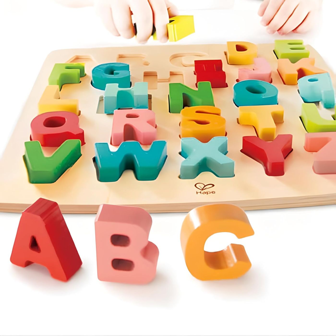 HAPE PUZZLE ALFABET CHUNKY - imagine 7