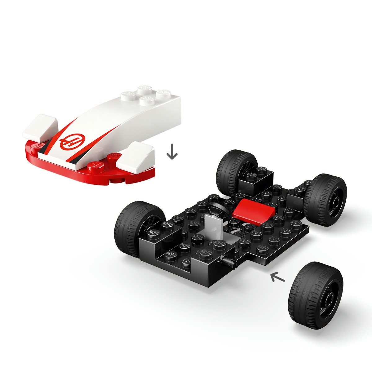 LEGO CITY MASINI DE CURSE F1 WILLIAMS RACING SI HAAS F1 60464 - imagine 7