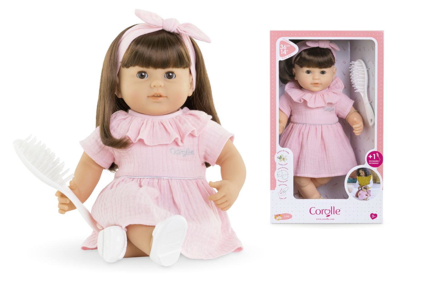 COROLLE MGP BEBELUSUL JULIE 36CM - imagine 8