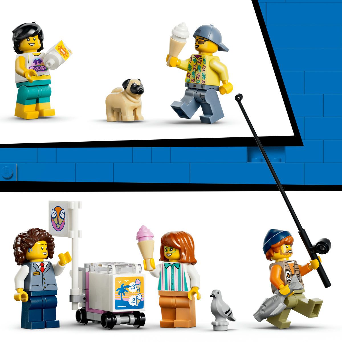 LEGO CITY TRAMVAI DE PLAJA CLASIC 60506 - imagine 10