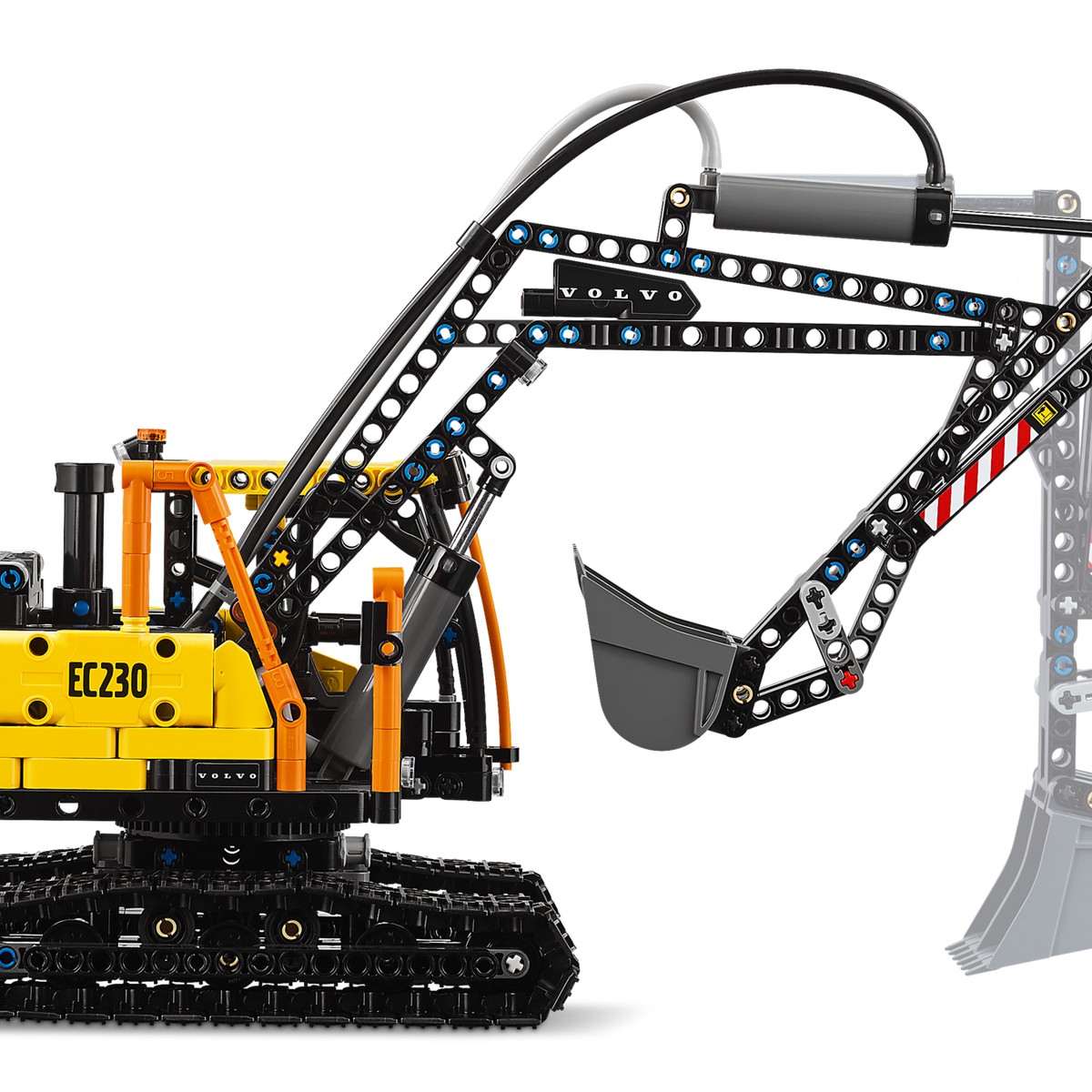 LEGO TECHNIC CAMIONUL FMX ȘI EXCAVATORUL ELECTRIC EC230 DE LA VOLVO 42175 - imagine 8