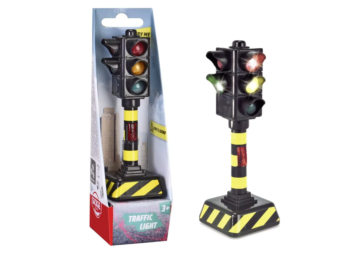 DICKIE TOYS SEMAFOR TRAFIC 12CM - imagine 7