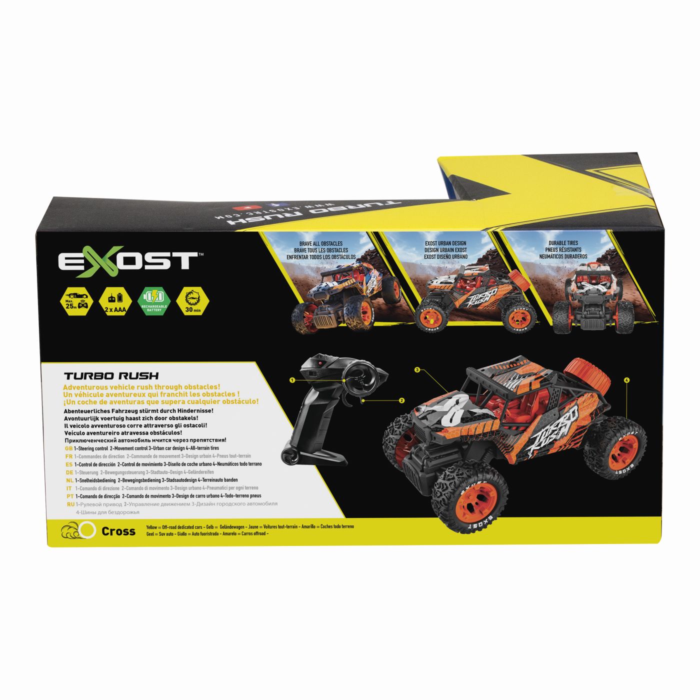 EXOST MASINA CU TELECOMANDA TURBO RUSH 2.4Ghz - imagine 10