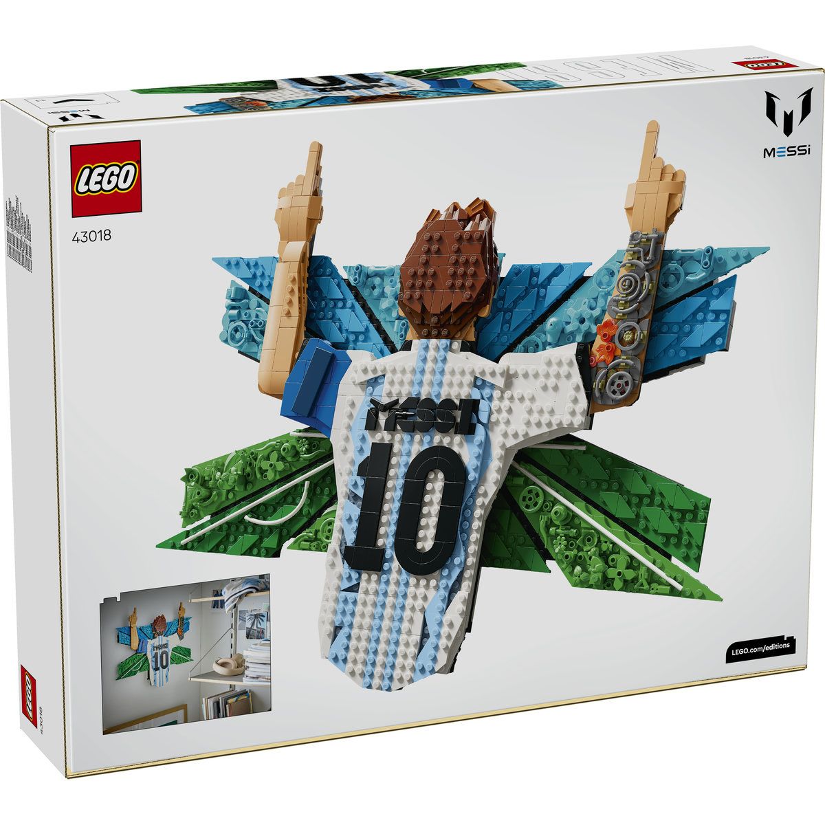LEGO EDITIONS LIONEL MESSI SARBATORIRE 43018 - imagine 10