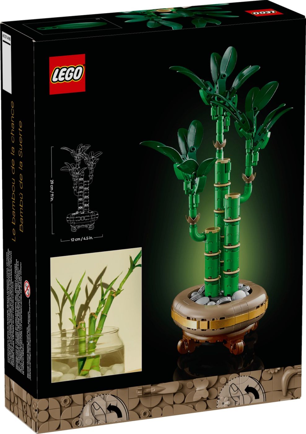 LEGO BOTANICALS BAMBUS NOROCOS 10344 - imagine 10